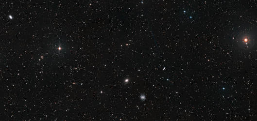 Background image of the Universe